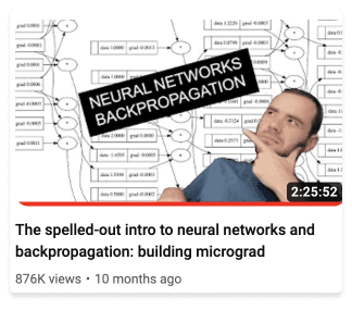 The spelled-out intro to neural networks and backpropagation: building
micrograd