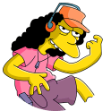 Otto from https://simpsons.fandom.com/wiki/Otto_Mann